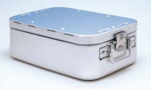 Contenitore di sterilizzazione per strumenti - 409 series - C.B.M. - in alluminio anodizzato / non perforato