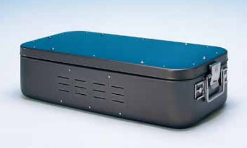 Contenitore di sterilizzazione per strumenti - 2070 - C.B.M. - in alluminio anodizzato / non perforato