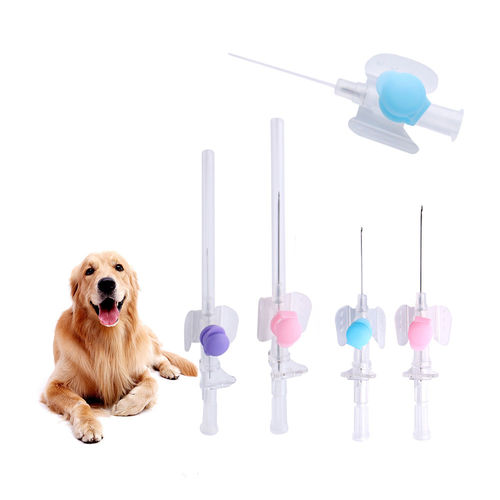 Ago per iniezione endovenosa - VTN01 - Nanchang Kindly Meditech - veterinario / con alette / 18G