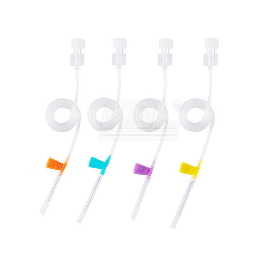 Ago per iniezione endovenosa - 01-301 - Nanchang Kindly Meditech - di sucurezza / ipodermico / con alette
