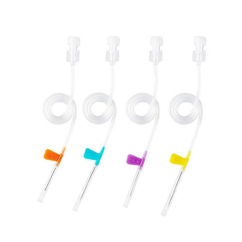 Ago per iniezione endovenosa - 01-301 - Nanchang Kindly Meditech - di sucurezza / ipodermico / con alette