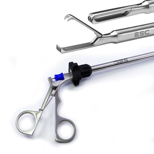 Pinza laparoscopica - ESC Medicams - da presa / riutilizzabile / in acciaio inossidabile