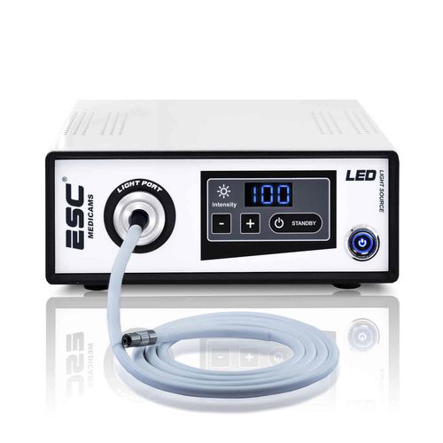 Fonte di luce per endoscopio - ESC-LED-80W - ESC Medicams - LED / compatta / portatile