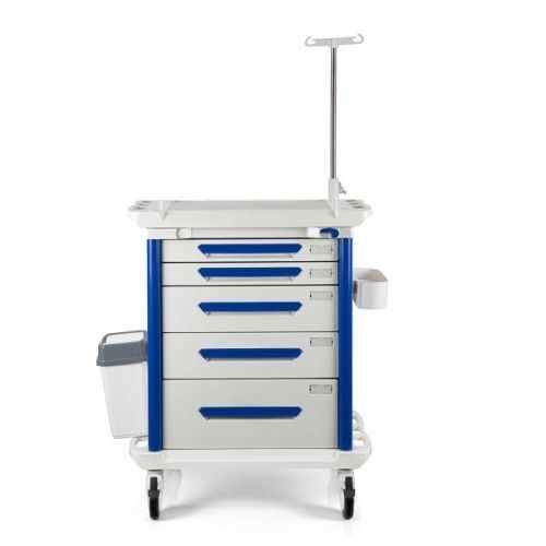 Carrello portamedicinali - MCBW-110 - Avrasyamed Medikal Limited Company - di emergenza / per terapia intensiva / per trattamenti