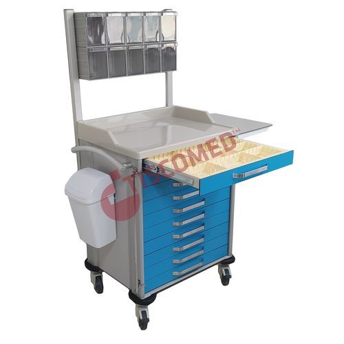 Carrello per anestesia - TEC 4520 - Tiscomed - medico / ospedaliero / per uso generale