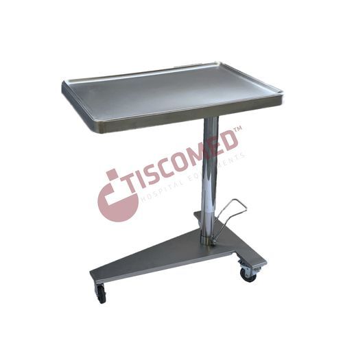 Tavolo portastrumenti in acciaio inossidabile - TTMT 3080 - Tiscomed