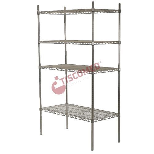 Scaffalatura modulare - TSSE 1030 - Tiscomed - per container / per cestelli / antibatterica