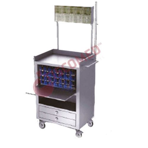 Carrello per anestesia - TCDA 1500 - Tiscomed - medico / ospedaliero / per farmaci