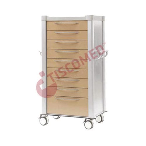 Carrello portamedicinali - TCME 1600 - Tiscomed - medico / ospedaliero / multifunzione