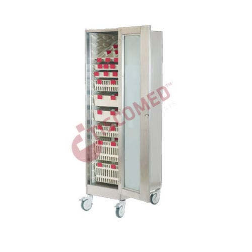 Armadio di sicurezza - TDRU 2420 - Tiscomed - per farmaci / per ospedale / con sportello