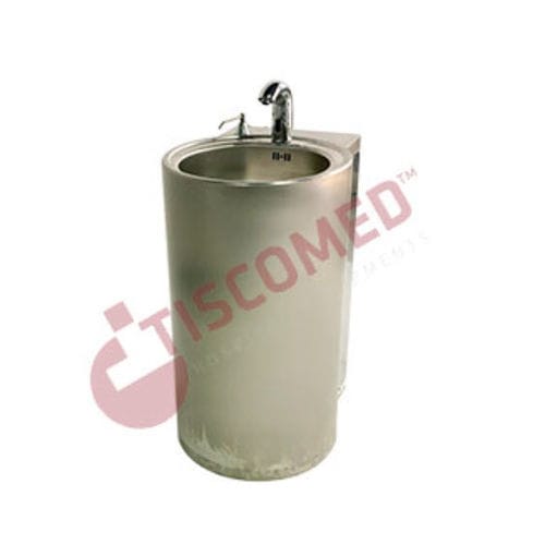 Lavandino medico - TINI 4086 - Tiscomed - per area di igiene / 1 postazione / a parete