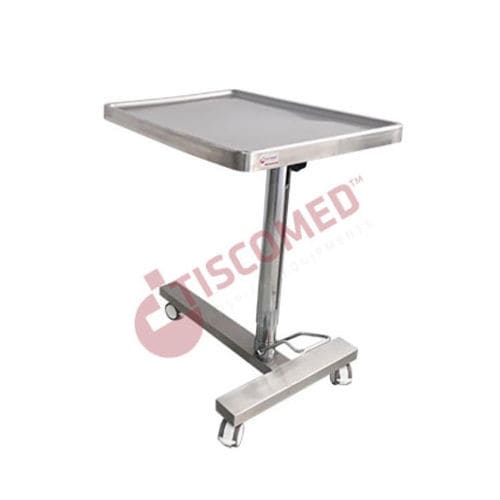 Tavolo portastrumenti in acciaio inossidabile - TTMT 3070 - Tiscomed