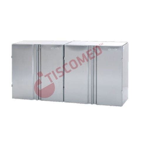 Armadio multifunzione - TTVA 4730 - Tiscomed - per ospedale / con ripiano / a muro
