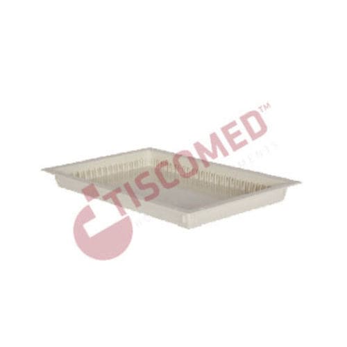 Vassoio medico - TSED 1305 - Tiscomed - per trasporto di campioni / di stoccaggio / per carrello