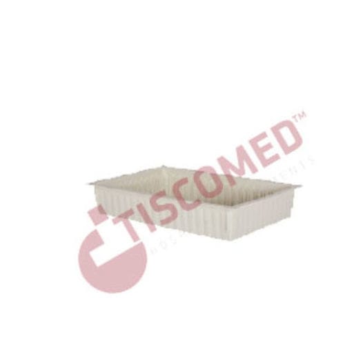 Vassoio medico - TSED 1308 - Tiscomed - di stoccaggio / per carrello / per armadietto