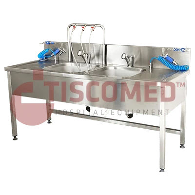 Stazione di prelavaggio in acciaio inossidabile - 4551 - Tiscomed