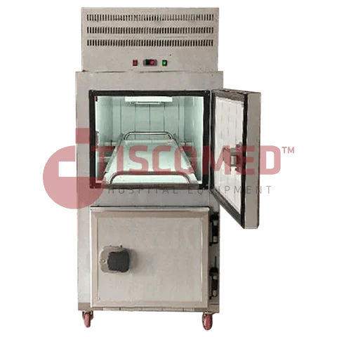 Cella mortuaria frigorifera 2 salme - TOMU 6020 - Tiscomed - 1 salma / a carico frontale / modulare