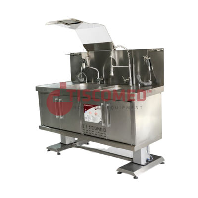 Stazione di prelavaggio per strumenti odontoiatrici - TUCS 4501 - Tiscomed - per strumenti medici / da laboratorio / ad altezza regolabile