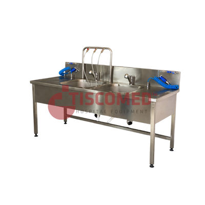 Stazione di prelavaggio per strumenti medici - TUCS 4551 - Tiscomed - per l'industria medica / a getto d'aria / a getto d'acqua