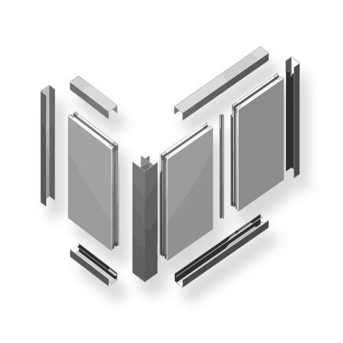 Struttura per muri per camera bianca - C50 - MayAir Manufacturing (M) Sdn Bhd