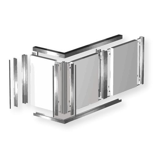 Struttura per muri per camera bianca - SS2000 - MayAir Manufacturing (M) Sdn Bhd