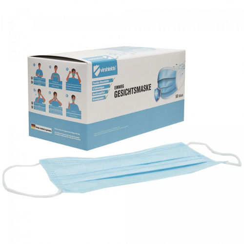Mascherina di protezione semimaschera - VS003-00064-0050 - Virshields - medica / monouso