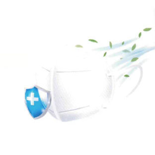 Mascherina FFP2 - MA01 - Virshields - in tessuto / senza valvola / semimaschera