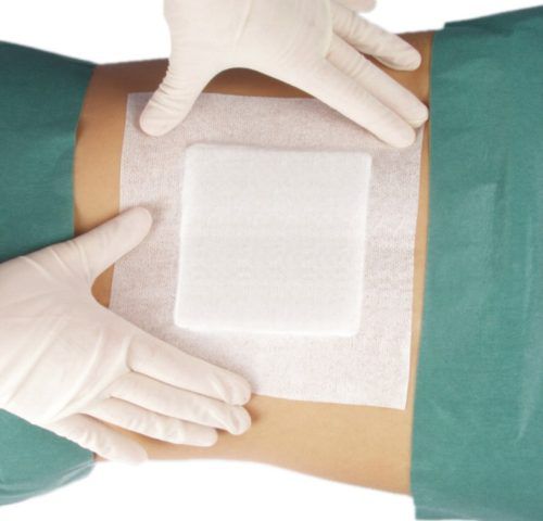 Cerotto in silicone - Plastofix - Matopat - in tessuto non tessuto / ipoallergenico