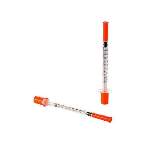 Siringa da insulina - E40I30/12 - Jiangsu Eyoung Medical Devices - 1 ml / 0,5 ml / in polipropilene