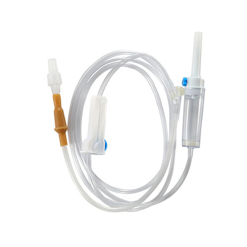 Set di infusione epicranico - EIV/1 - Jiangsu Eyoung Medical Devices - con camera di gocciolamento / con rubinetto / con connettore a Y