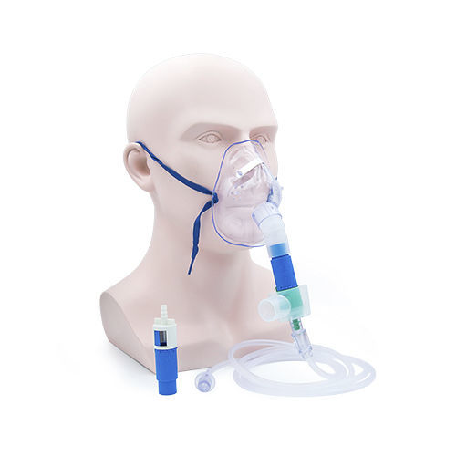 Maschera per ossigenoterapia per adulti - EM01-50 series - Excellentcare Medical - a concentrazione regolabile / Venturi / trasparente