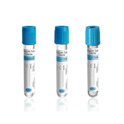 Provetta per prelievi da laboratorio - HWTAi - per analisi della coagulazione / a fondo rotondo / di sangue