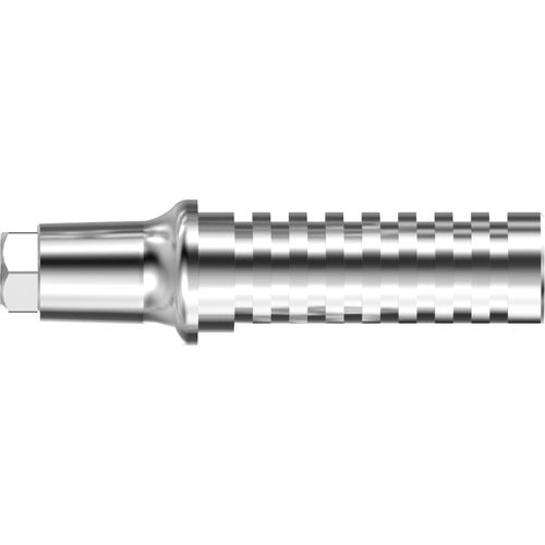 Pilastro dentale per impianto in titanio - AMO series - Faico Medical - ad esagono interno / dritto / provvisorio