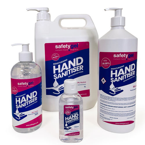 Soluzione idroalcolica 70% - SGHS series - Datesand Group - 500 mL / 1000 mL / 100 mL