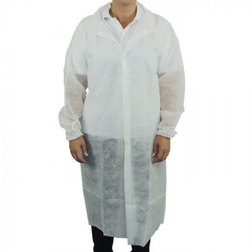 Camice per visitatore unisex - SA-DC02V-L - Datesand Group - L / XL / in polipropilene