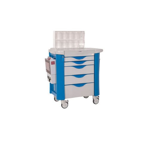 Carrello medico - AC - HOSPITOOL MEDICAL DEVICES INC. - per anestesia / per uso generale / portabombole di ossigeno