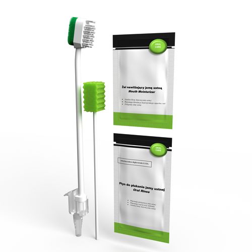 Spazzolino aspirante - Oral Care Kit (ICU) - Sinmed