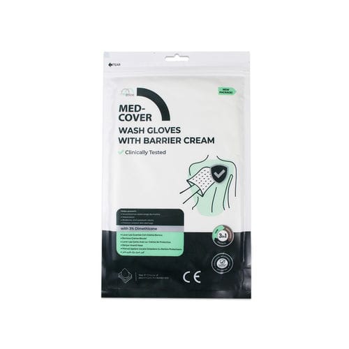 Salvietta detergente per igiene corporea - MEDOFFICE-MCK0010 8% - Sinmed - 10 pezzi
