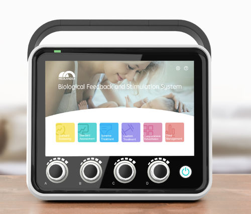 Sistema di riabilitazione perineale con elettromiografia pelvica - M4PLUS - Medlander Medical Technology - da tavolo
