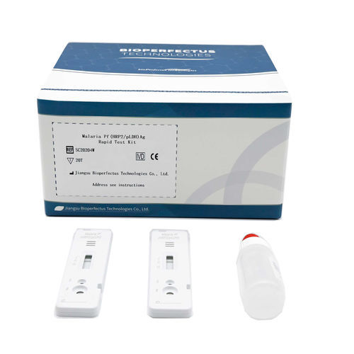 Kit di test della malaria - SC20203W series - Jiangsu Bioperfectus Technologies Co., Ltd. - di latticodeidrogenasi / di Plasmodium / di sangue totale