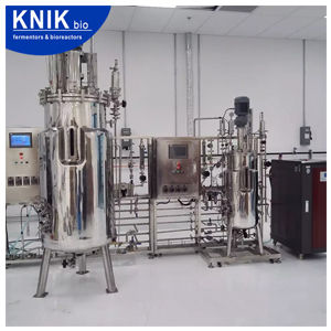 Bioreattore da laboratorio - 62 - KNIK CO.,LTD. - per fermentazione microbica / rinfrescante / sterilizzabile in situ