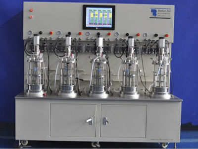 Bioreattore da laboratorio - BLBIO-5GC-5-H - KNIK CO.,LTD. - per fermentazione microbica / per coltura cellulare / rinfrescante