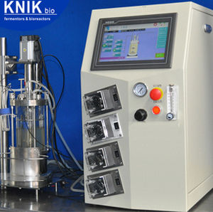 Bioreattore da laboratorio - BLBIO-GJ series - KNIK CO.,LTD. - per fermentazione microbica / rinfrescante / autoclavabile