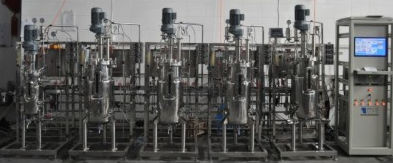 Bioreattore per batch - BLBIO-15SJ-50SJ-4 - KNIK CO.,LTD. - fed-batch / da laboratorio / di sintesi parallela