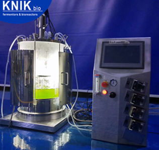 Fotobiorettore da laboratorio - BIO-GCL series - KNIK CO.,LTD. - per fermentazione microbica / autoclavabile