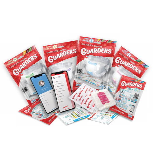 Kit di test di urina - Diagnostic Diapers® MiniLab® - Guarders Diagnostics SA - per malattie infettive / di densità / di pH