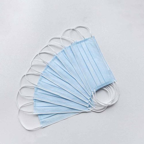 Mascherina chirurgica per adulti - YY 0469-2011 - Zhejiang Langci Medical Equipment Co., Ltd. - scatola da 10 pezzi / monouso / a tre strati