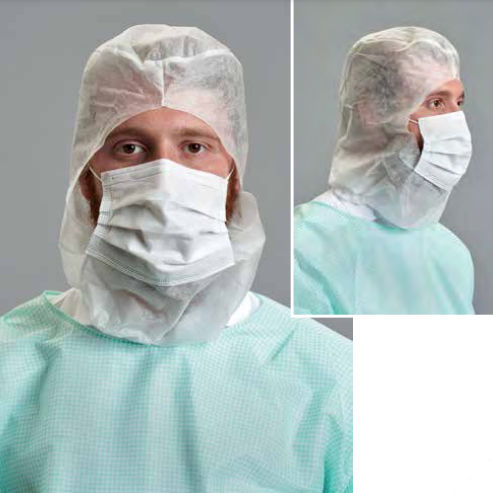 Cuffia chirurgica integrale - CASMAS3- PO1 - Pointex - in polipropilene / in tessuto non tessuto