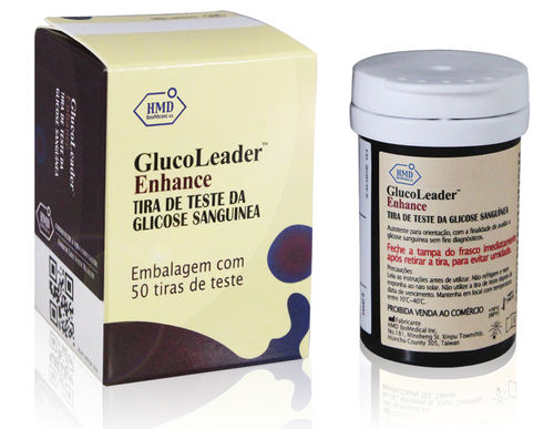 Striscia analitica del diabete - Vial  - HMD Biomedical - di glucosio / di sangue