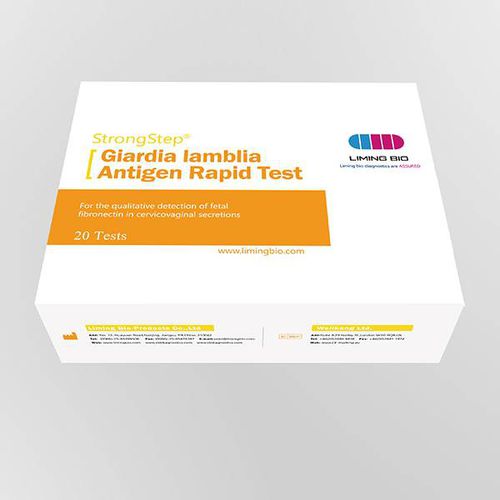 Test rapido di Giardia lamblia - 501100 - Nanjing Liming Bio-products Co., Ltd. - per malattie gastrointestinali / per antigeni / di feci